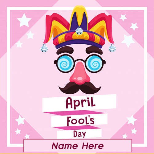 Funny April Fools Day 2025 Image with Name
